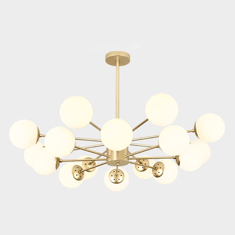 Moderne stijl ophanging hanglamp woonkamer hangend licht met glazen schaduw