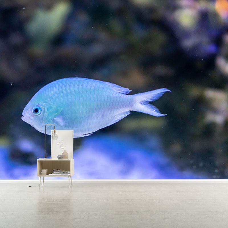 Environment Friendly Mural Wallpaper Tropical Beach Style Mural for Decoration