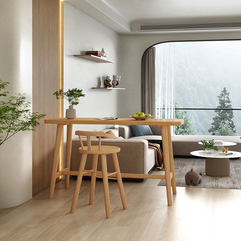 1/2/3 Pieces Counter Height Pub Set Solid Wood Pub Dining Set