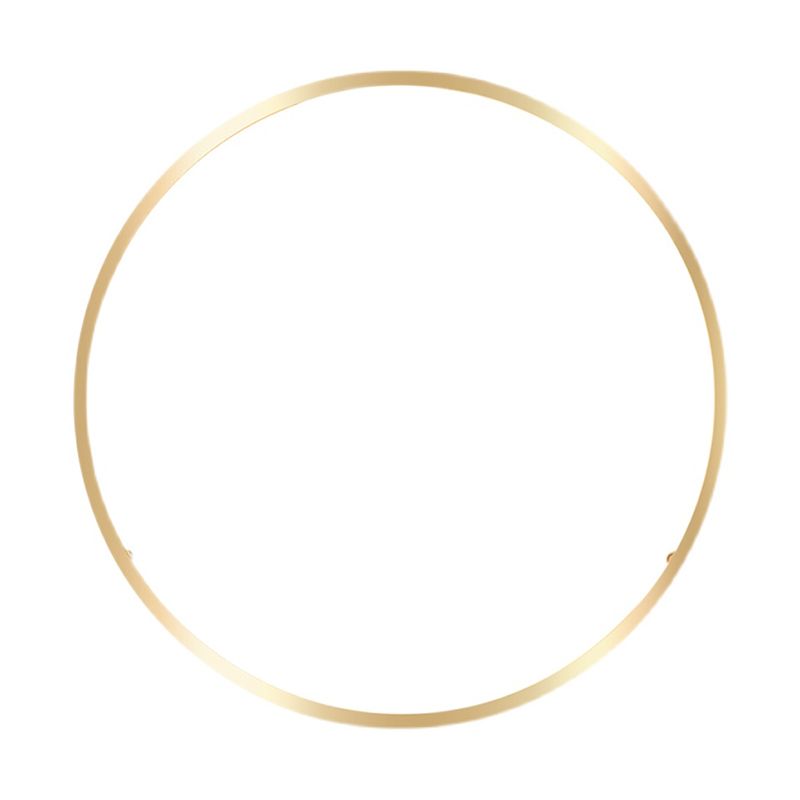 Runde Schatten Metall Wandleuchter moderner Stil mit einem leichten Wand montiertes Licht