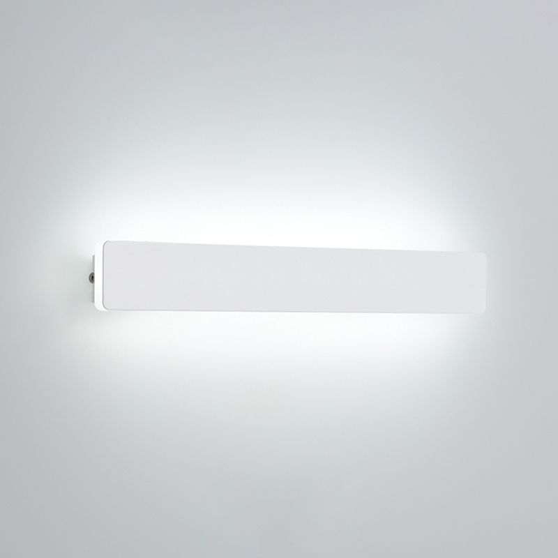 Linearer Schatten Metall Wandleuchter moderner Stil mit einem leichten Wand montiertes Licht