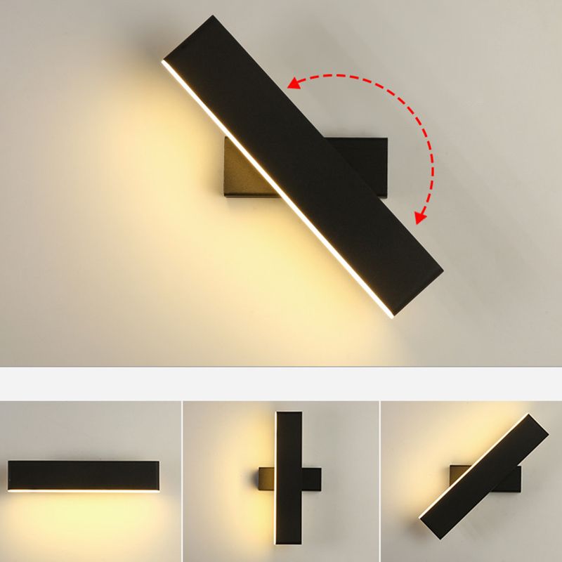 Rotatable Wall Mount Light LED Wall Light with Acrylic Shade for Living Room
