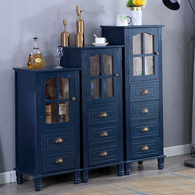 13.65-inch Width Coastal Storage Chest Dresser Solid Wood Storage Chest