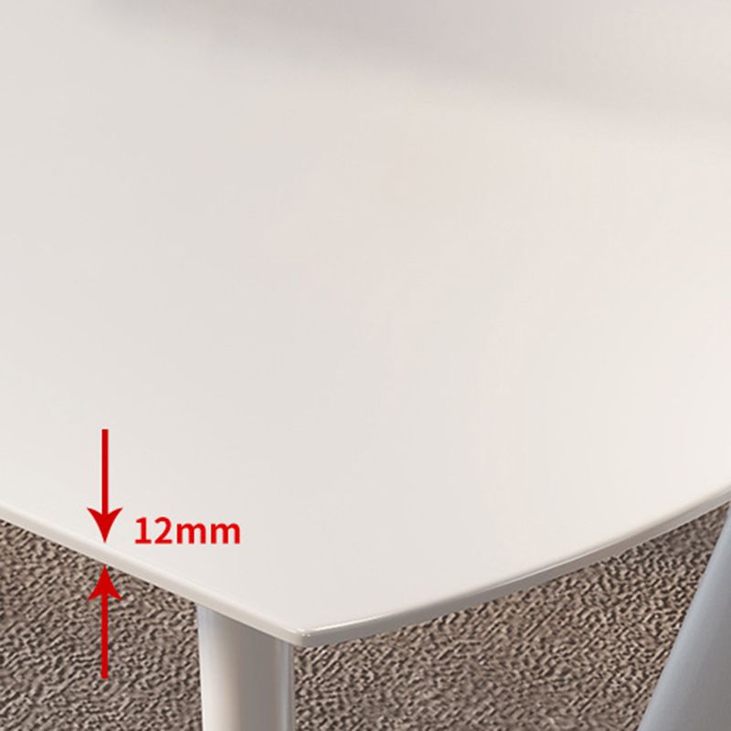 Sintered Stone Dining Table Modern Round Dining Table for Kitchen