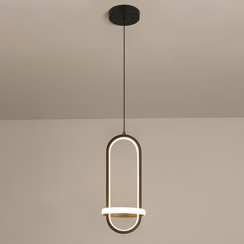 Luci a sospensione a sospensione a sospensione modernista per ciondolo a sospensione per la camera da letto del salotto