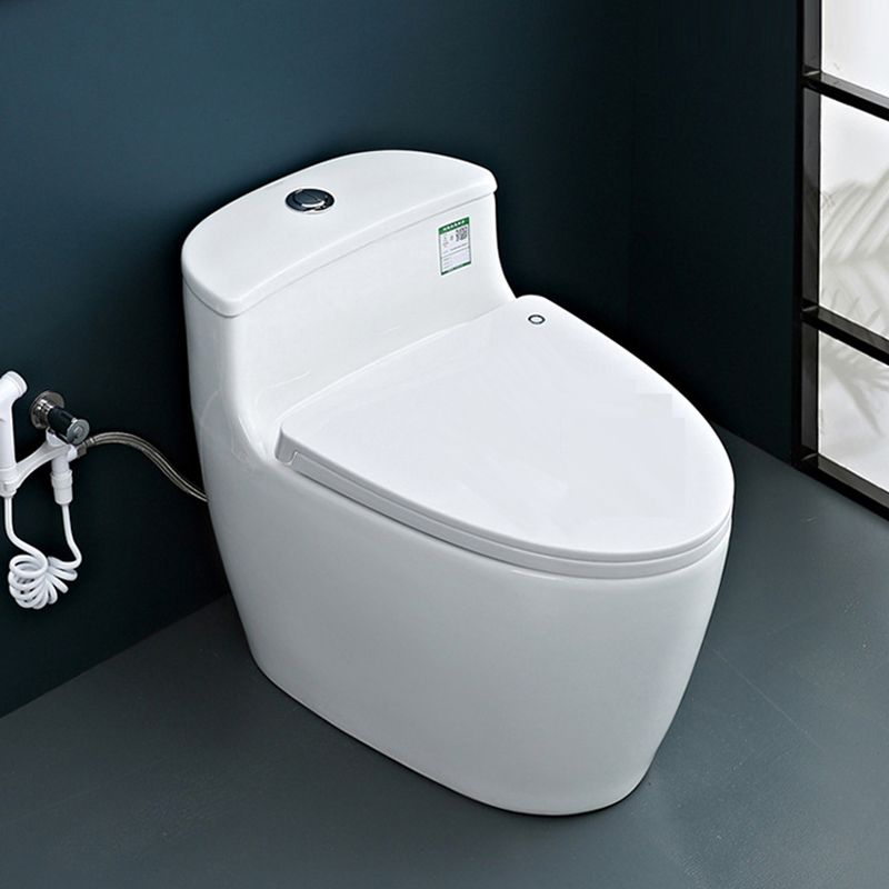 Contemporary 1 Piece Flush Toilet Floor Mounted Urine Toilet (Spray Gun not Included)
