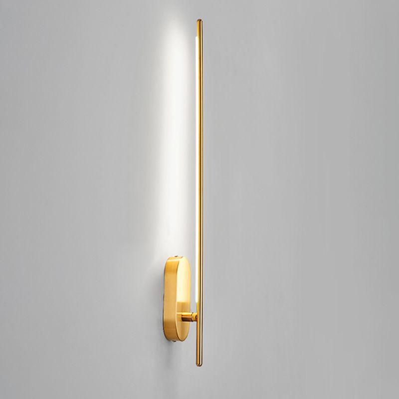 Rotatable Linear Wall Sconce Nordic Style Copper Sconce Wall Light