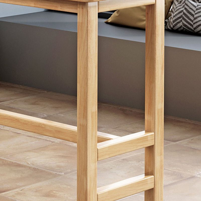 Contemporary Bar Dining Table Rectangle Wood Indoor Counter Table