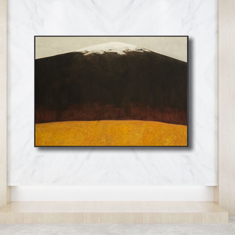 Hills Scene Wall Decor Contemporary Style Textured Living Room Canvas, Multiple Sizes
