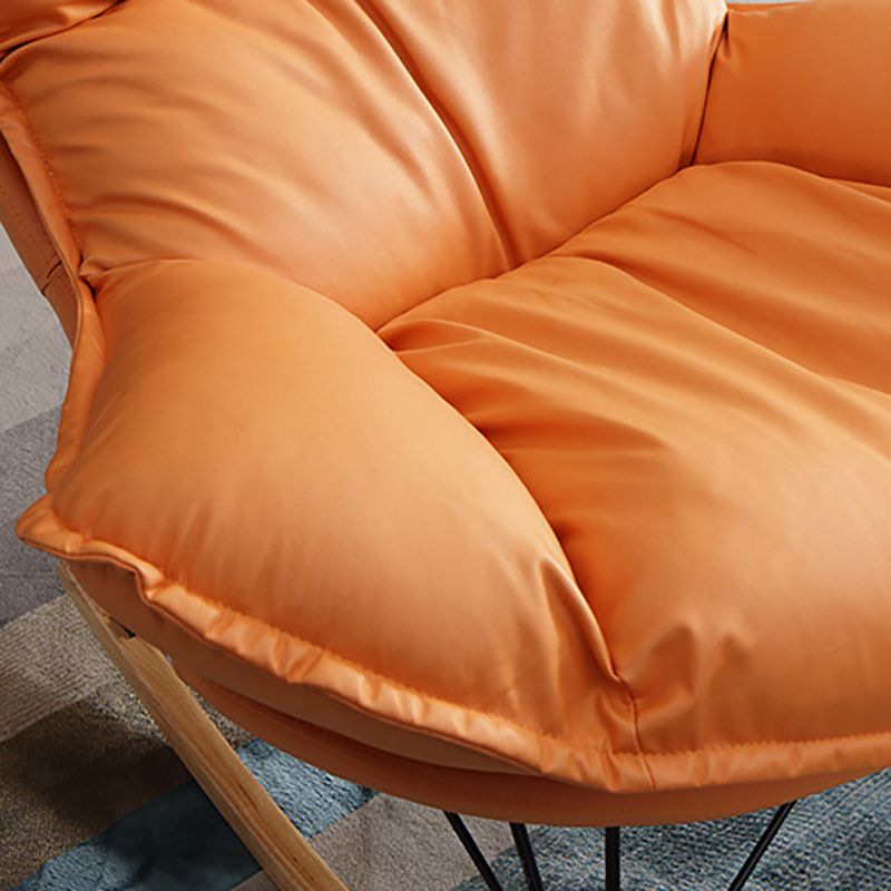 Mother Feeding Sofa Rocking Chair Modern Indoor Rocking Chair with Ottoman