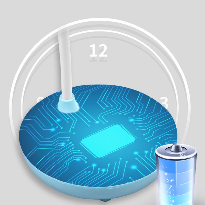 Contrôle tactile Lampe à étude de l'oignon macaron dortoir en plastique