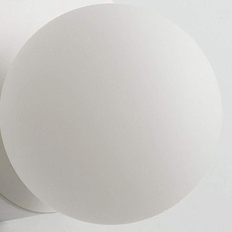 Ball Metal Wall Sconce Modern Nordic Macarons Single Light Wall Mounted Light