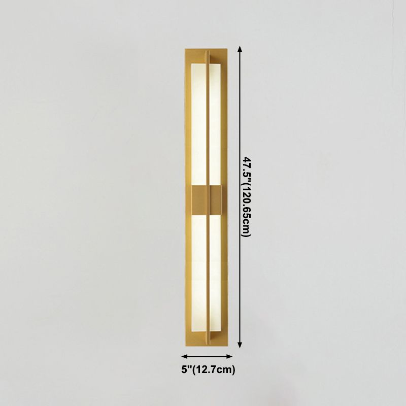 4 dimensioni per apparecchi opzionali di illuminazione a parete in marmo moderno luce da parete per foyer