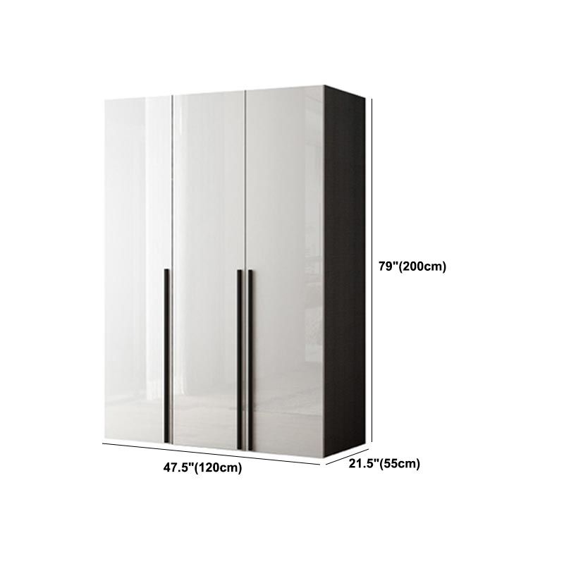 Modern Style Wooden Wardrobe White Colour Wardrobe Closet for Bedroom