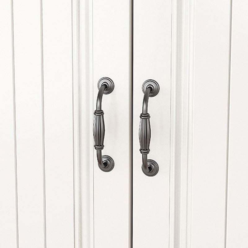Modern Side Cabinet with Wooden Legs and Storage Drawers Cabinet