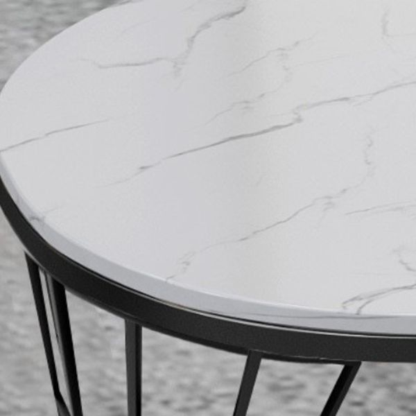 Modern 1/2/3 Pieces Bar Table Set Stone Counter Table with High Stools