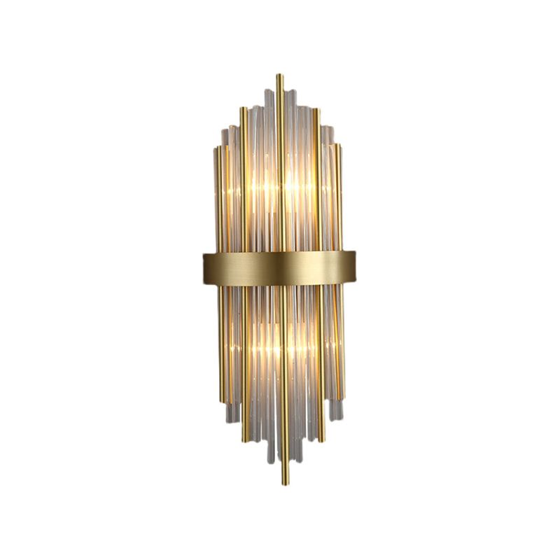 Modern Household Wall Sconce Crystal Shade Wall Lamp for Drawing Room Living Room