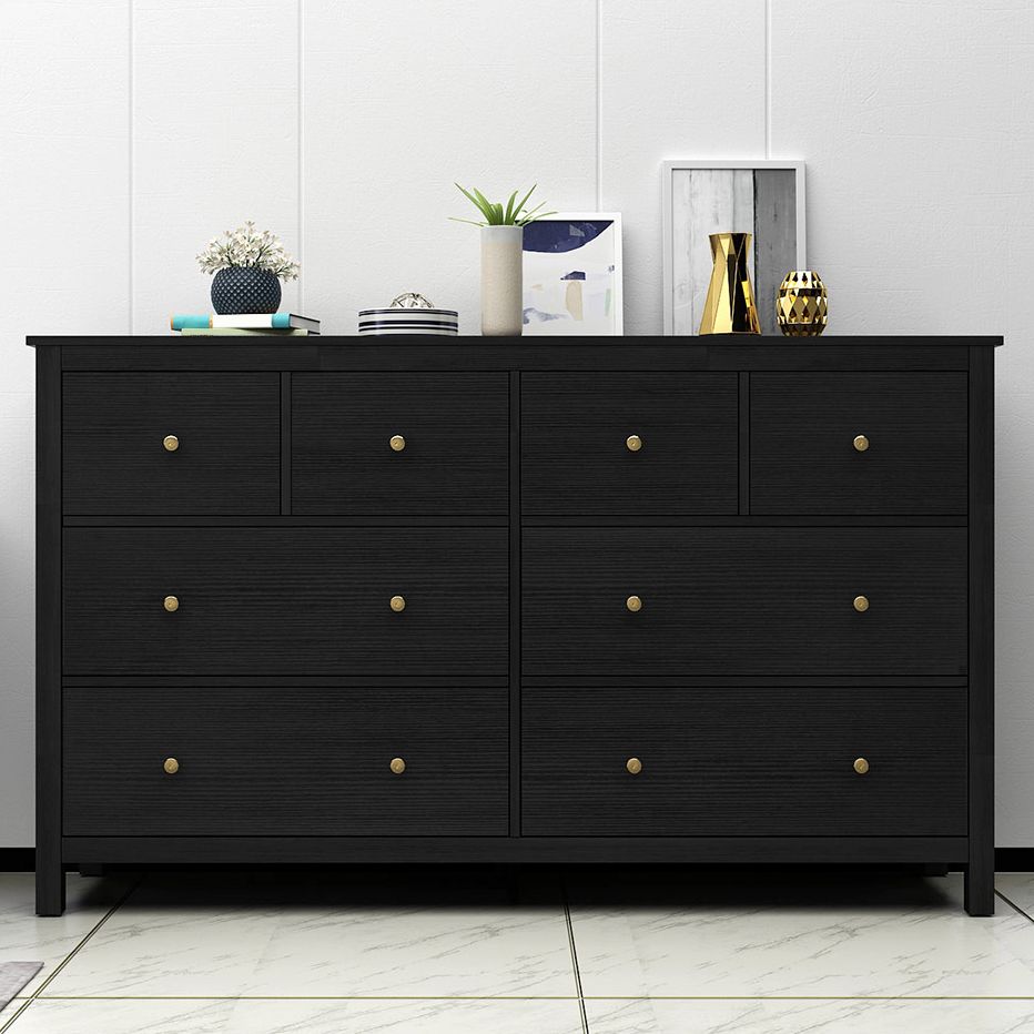 Classic Glam Storage Chest Wooden Storage Chest Dresser with Drawers