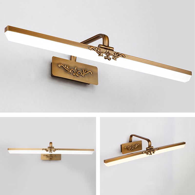 Modern Minimalist Minimalist Lampacefuli di vanità lineari Lampade per il bagno