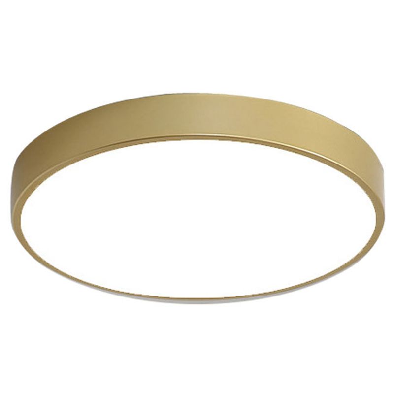 Plafonnier LED moderne et Simple, luminaire rond encastré pour chambre à coucher