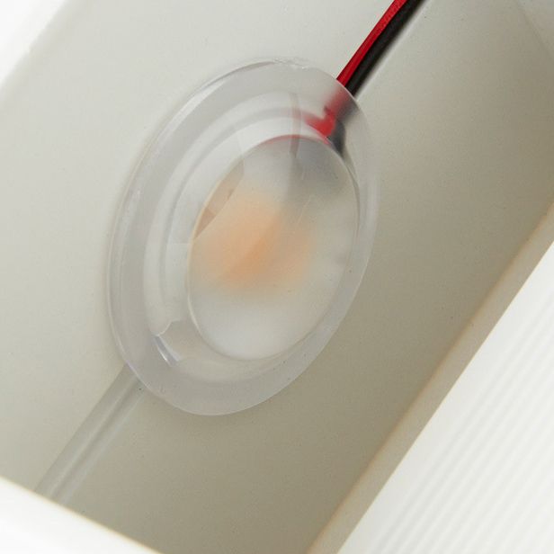 Ultra-modern Square Wall Sconce Lighting Aluminum Wall Mounted Light Fixture for Bedroom