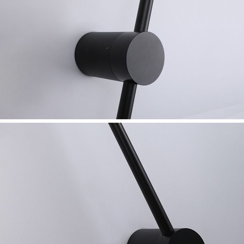 Estilo minimalista moderno Diconteo de pared lineal acrílico 1 apliques de luz