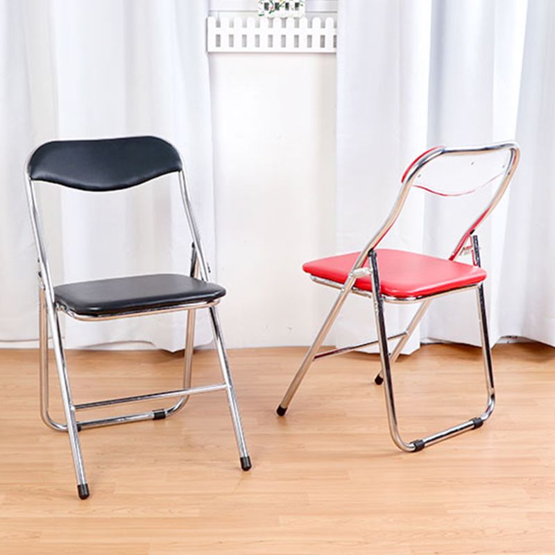 Accueil métal chaise latérale contemporaine pliante dos ouvert dinant la chaise latérale