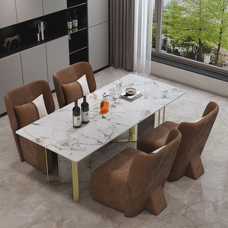 Glam Stone Furniture 1/5 Pcs Standard Height Dinette Table with Chairs