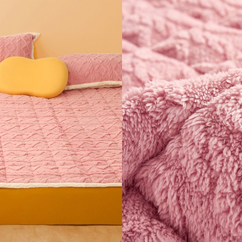 Jacquard Non-Pilling Sheet Polyester Solid Color Ultra-Soft Breathable Sheet