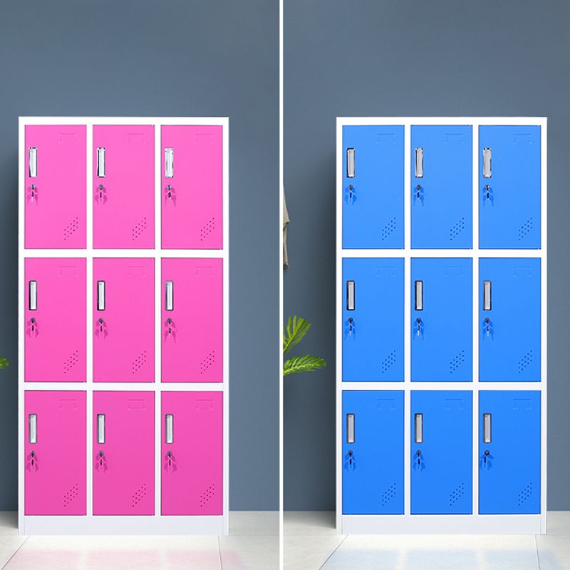 Modern Hinged Door Storage Cabinet Matte Finish Cabinet for Home