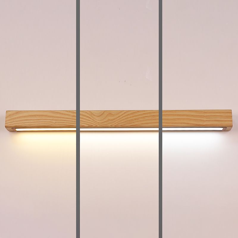 Modern Style Linear Shape Wall Sconce 1 Light Sconce Lighting for Bedroom