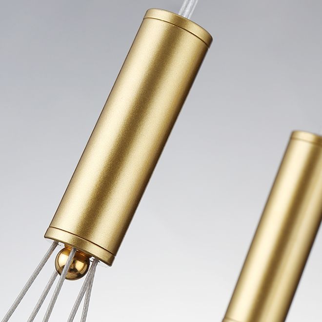 Clear Glass Chandelier Light Fixtures Modern Multi-Head Globe Pendant Lamp for Living Room