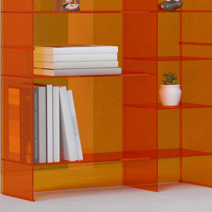 Libreria in stile scandinavo chiuso per l'ufficio di casa