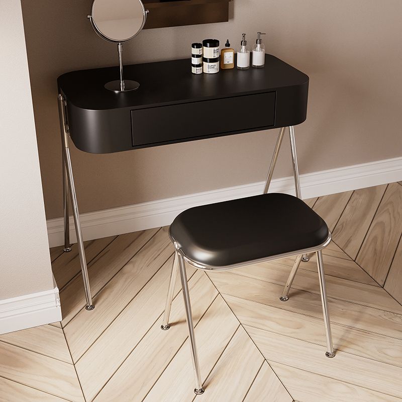 15" Wide Contemporary Make-up Vanity Wooden Dressing Table with Drawer