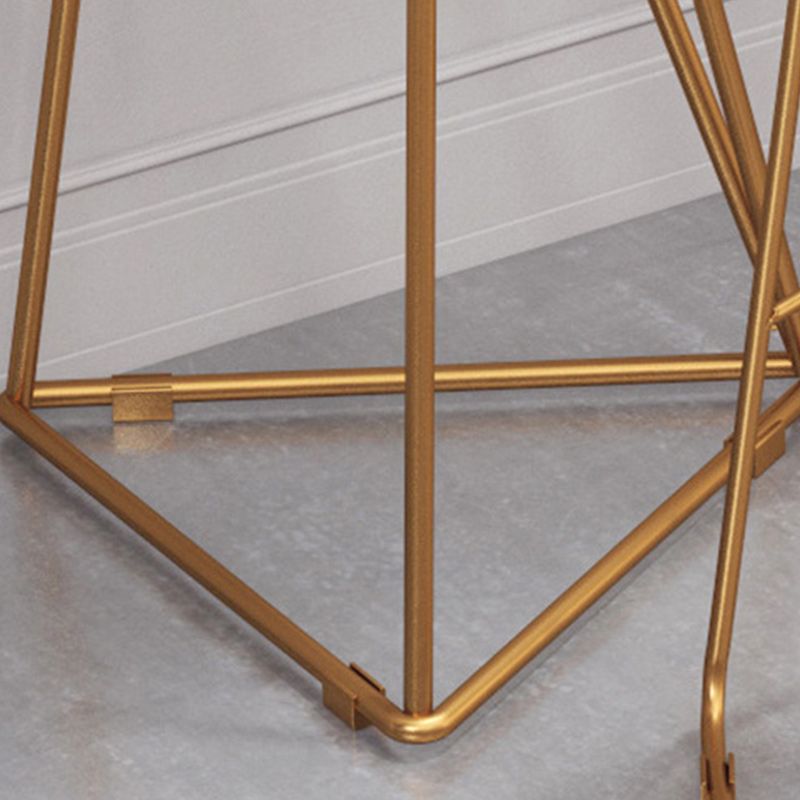 Glam Style 1/2/4 Pieces Bar Table Set Rectangle Bar Table with High Wood Stools for Home