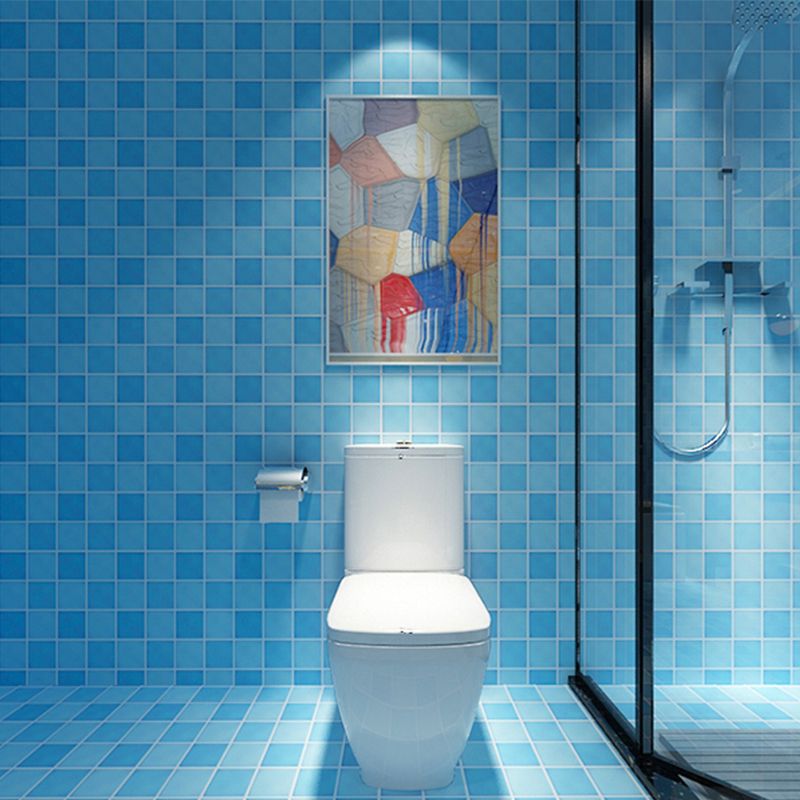 Modern PVC Flooring Peel and Stick Geometric Printed Vinyl Plank Flooring