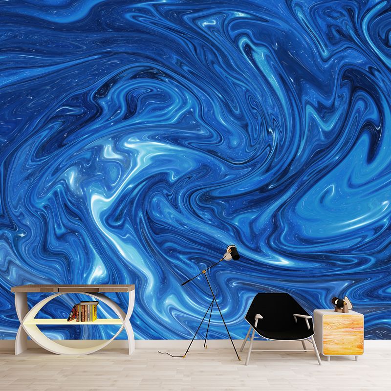 Abstract Mural Wallpaper Customized Wall Decor for Living Room, Stain Resistant