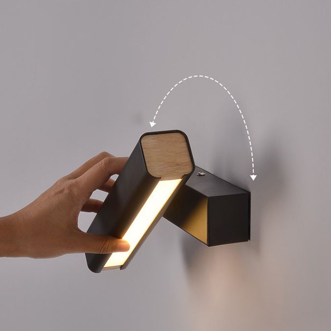 Rotatable Linear Wall Lighting Ideas Modern Metal 1 Light Wall Mounted Lighting
