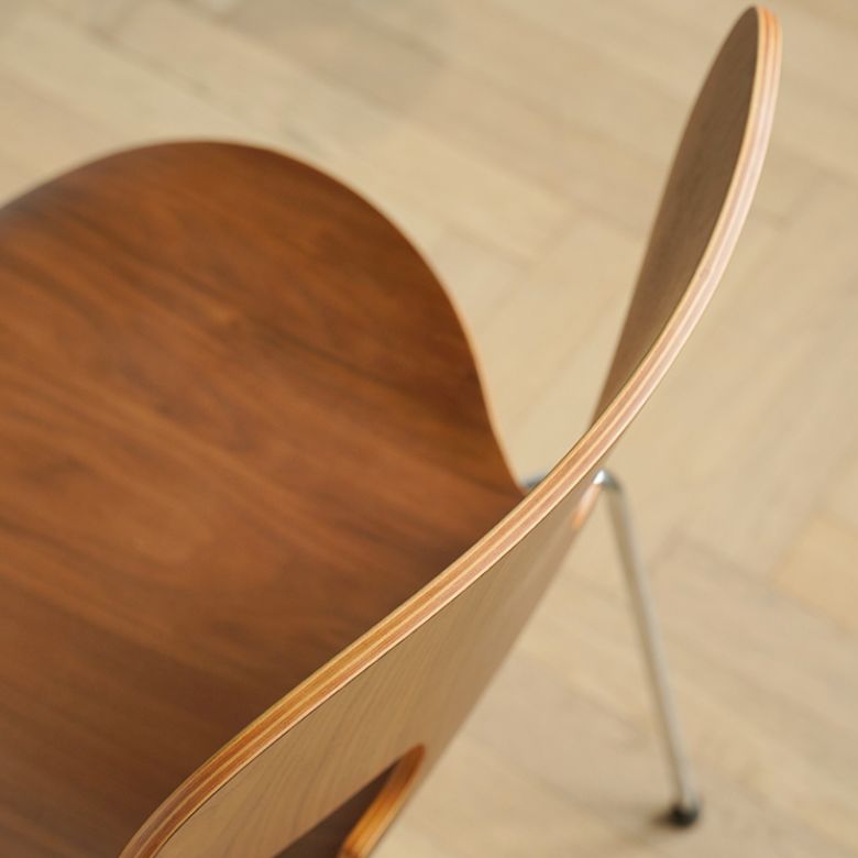 Industrial Style Side Chair Wooden Indoor Dining Chair for Home