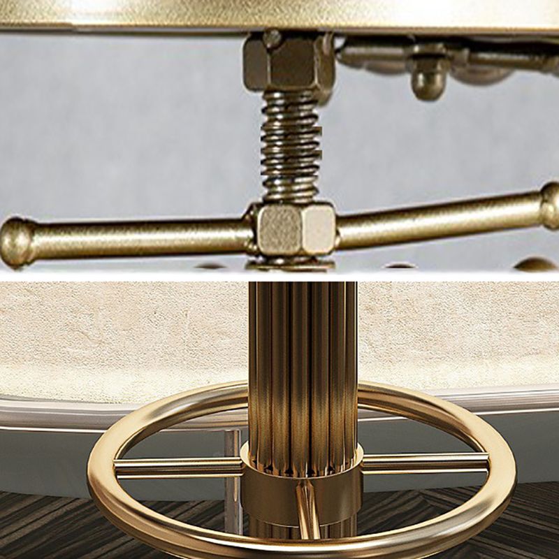 Leather Bar Stool Adjustable Height Counter Stool for Bristol