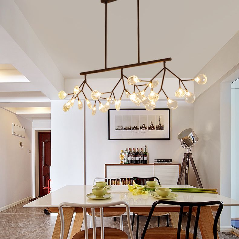 Fireflies Island Affermazione Light Minimalistic Metal Hanging Kit per sala da pranzo