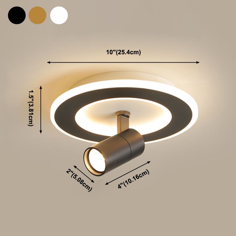 Illuminazione a soffitto modernista a 2 teste con faretti Plafoniere a LED da incasso