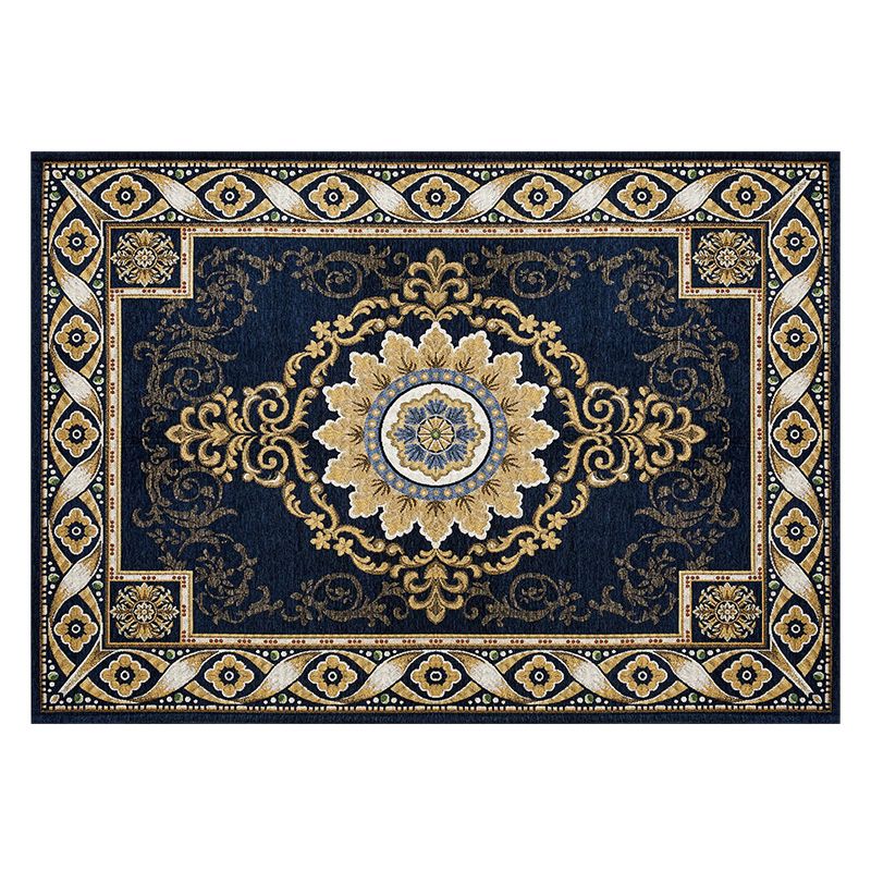 Navy Living Area Tapis de style européen Tapis de polyester de style Europe