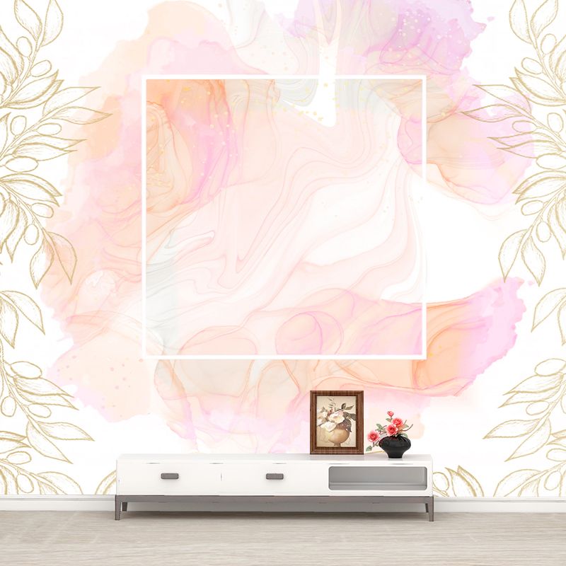 Illustration Mural Wallpaper Plant Decoration Indoor Wall Mural