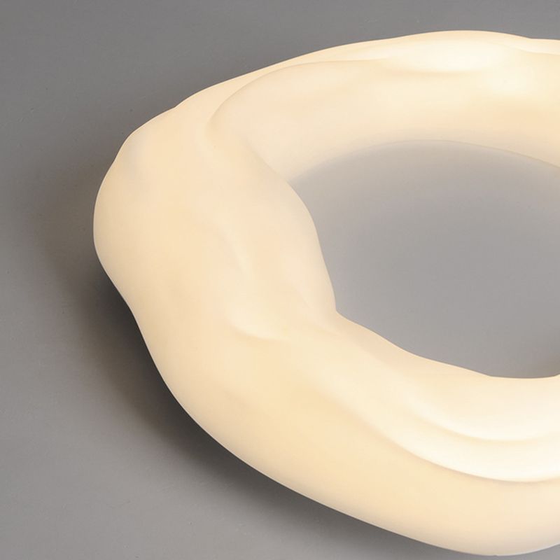 White Flush Mount Lighting Modernism LED Ceiling Light for Foyer