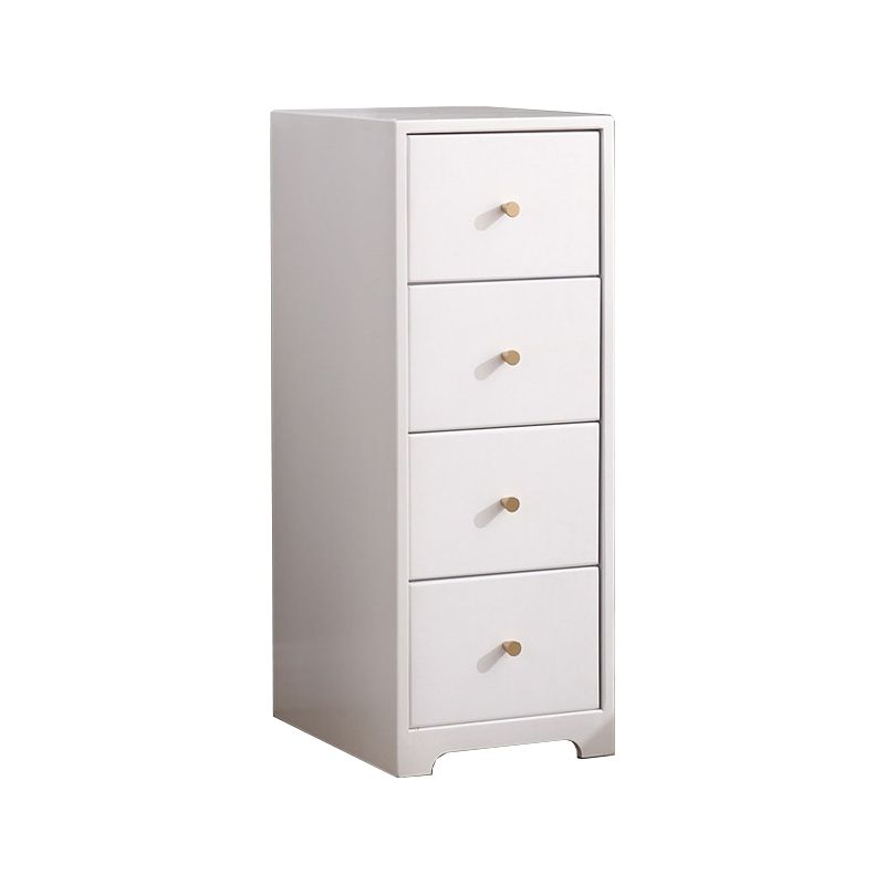 15.74" Wide Wood Accent Chest with Drawers Modern Lacquered Chest
