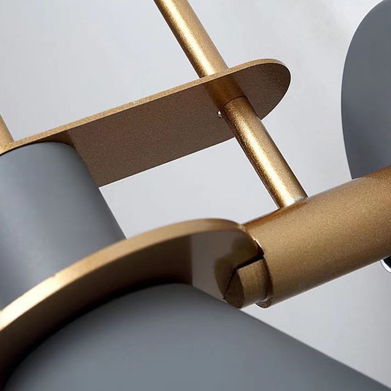 Modern Style Cone Shape Wall Sconce Metal 1 Light Sconces for Corridor