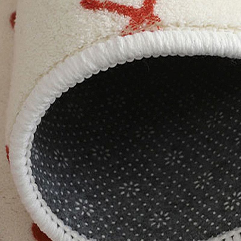 Simplicity Contrast Panel Rug Comfort Area Rug Polyester Stain Resistant Carpet for Home Decor