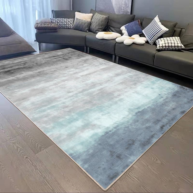 Alfombra gráfica de alfombra moderna gris alfombra de respaldo sin deslizamiento para el salón