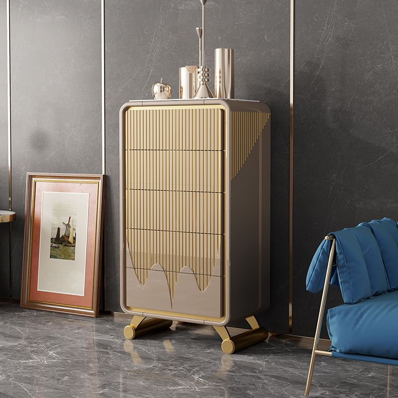 15.6-inch W Classic Glam Storage Chest Stone Storage Chest Dresser